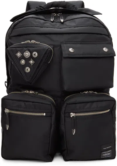 Toga Black Porter Edition Backpack In 26 Black