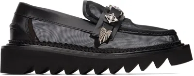 Toga Black Semi-sheer Loafers