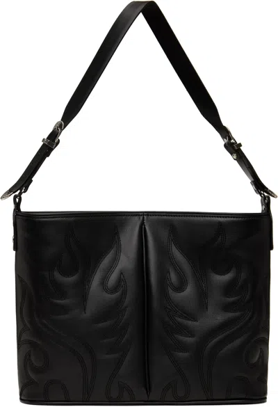 Toga Black Western Half Bag