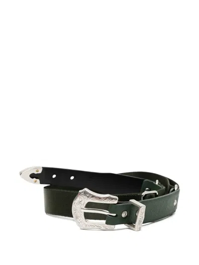 Toga Bucke Belt In Green