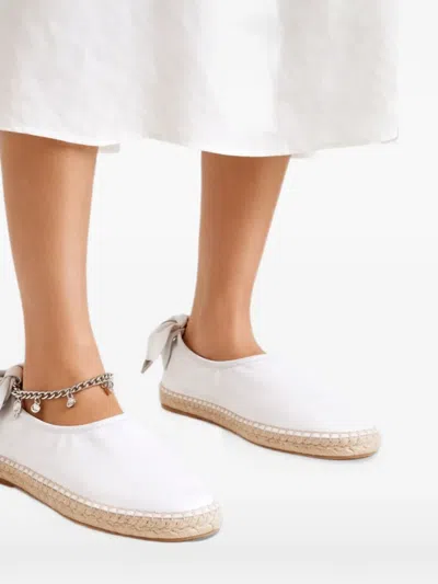 Toga Chain-detail Bow-embellished Espadrilles In Pattern