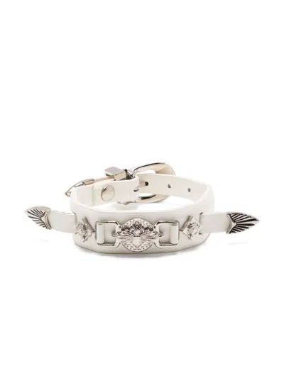 Toga Concho Bangle In 白色