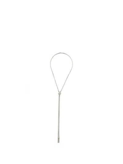 Toga Concho Loop Tie In Silver