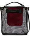 Toga Detachable Shoulder Strap Tote Bag In Black