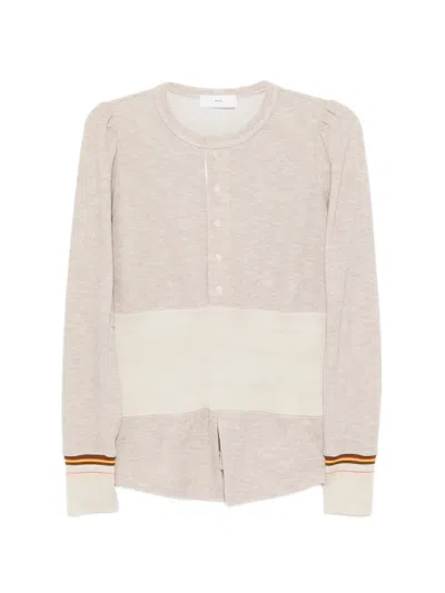 Toga Double Face T-shirt In Neutral