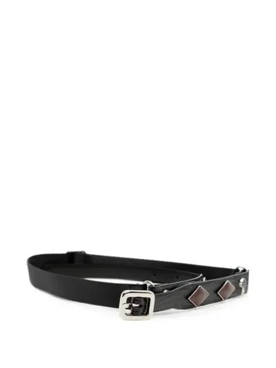 Toga Embellished Buckled Belt In Black