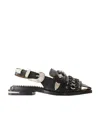 Toga Pulla Aj1312 Sandals In Black