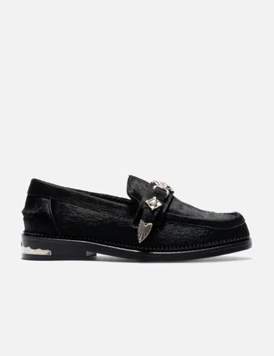 Toga Hbx Exclusive Black Pony Loafer