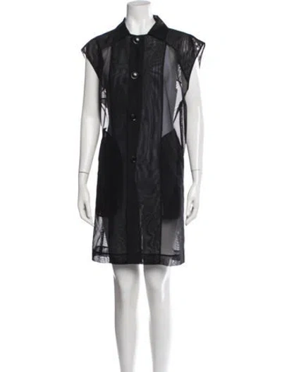 Pre-owned Toga Knee-length Dress In Blue