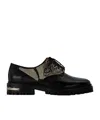 Toga Laced Derby Shoes In Black