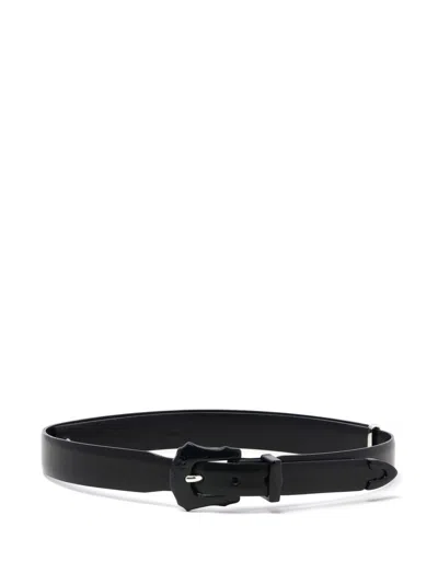 Toga Leather Belt In Black