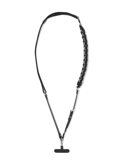 Toga Leather Belt In Black