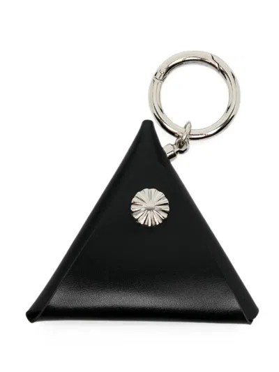 Toga Leather Cardholder In Black