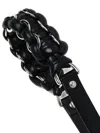 Toga Leather Phone Strap In Black