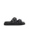 Toga Stud-embellished Leather Slides