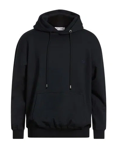 Toga Man Sweatshirt Navy Size Xl Cotton In Black