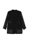 Toga Mesh Blazer In Multi