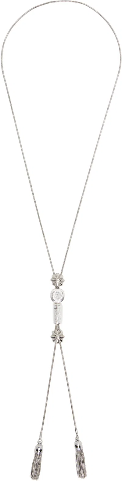 Toga Metal Loop Tie Small Necklace