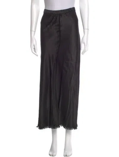 Pre-owned Toga Midi Length Skirt In Gray