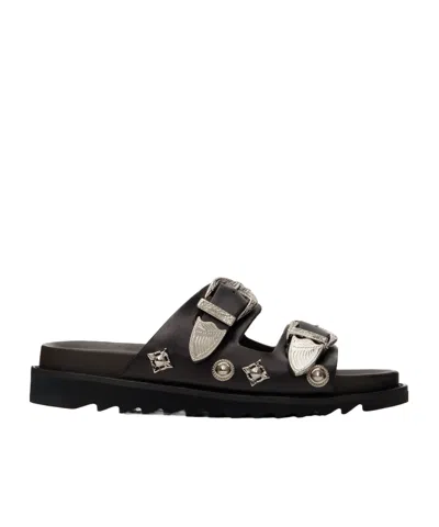 TOGA OPEN-TOE SLIPPERS