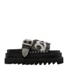 Toga Platform Platform Platform Slippers In Black