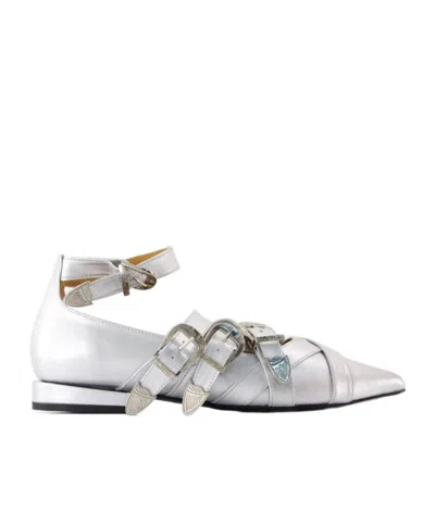 TOGA TOGA PULLA CROSS STRAP BALLET SHOES