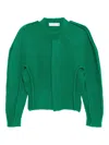 Toga Press-stud Cardigan In Green
