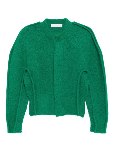 Toga Press-stud Cardigan In Green