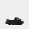 TOGA-PULLA AJ1315 SANDALS - TOGA PULLA - LEATHER - BLACK