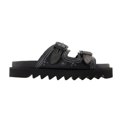Toga Pulla Aj1432 Sandals In Black