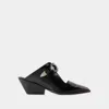 Toga Women's Mini Calf Leather Sandals In Black