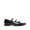Toga Ssense Exclusive Brown Pointed Toe Ballerina Flats