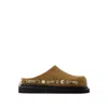 Toga Pulla Slip-on Sandals With Calfskin Upper In Brown