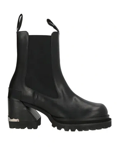 Toga Pulla Woman Ankle Boots Black Size 10 Leather