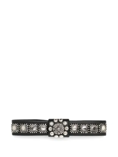 Toga Ribbon Clip Tie In 黑色