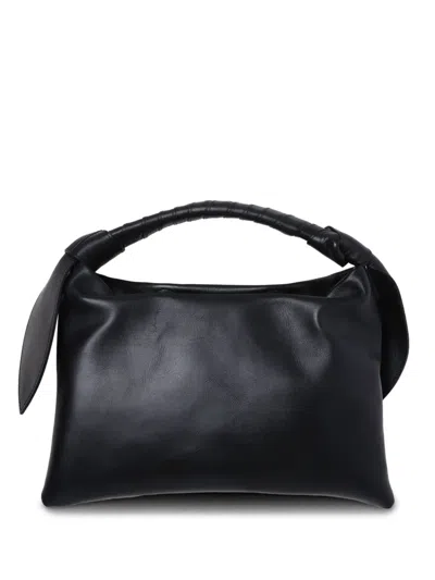 Toga Ribbon Tote Bag In Black