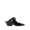 Toga Women's Mini Calf Leather Sandals In Black