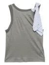 Toga Scarf Tank Top
