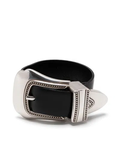 Toga Silver-tone Hardware Bangle In 黑色