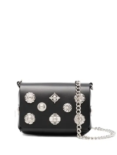 Toga Small Chain Mini Bag In Black