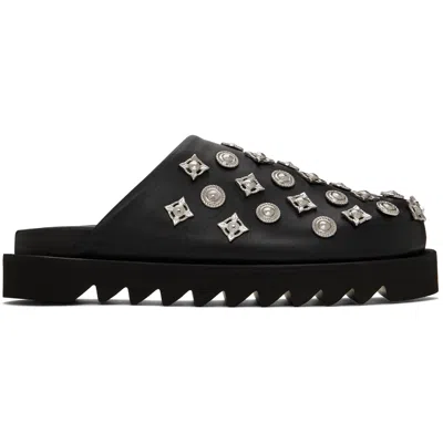 Toga Ssense Exclusive Black Aj1151 Loafers In Multi