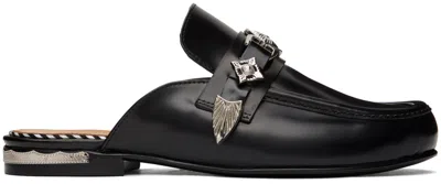 Toga Ssense Exclusive Black Classic Mules In Aj1109 Black
