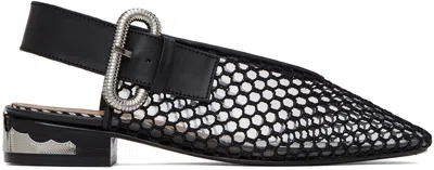 Toga Ssense Exclusive Black Loafers In Aj897 Black