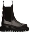 Toga Ssense Exclusive Brown Platform Chelsea Boots In Brown