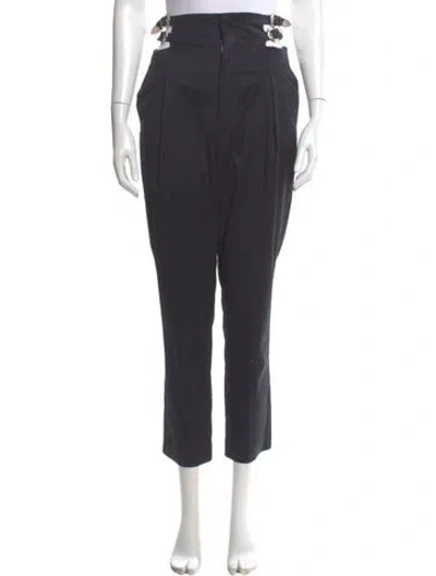 Pre-owned Toga Straight Leg Pants In Gray