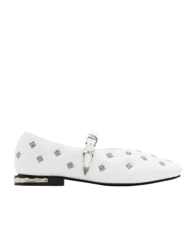 TOGA STUD-DETAILED BALLERINA FLATS