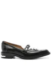 Toga Stud-detailed Loafers In Black