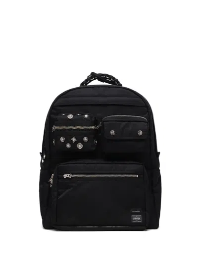 Toga Stud-embellished Backpack In Black