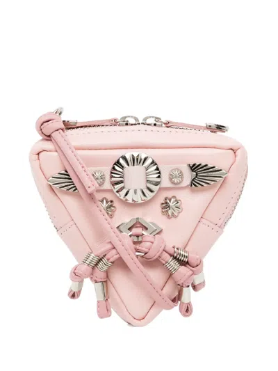 Toga Studs-detail Crossbody Bag In Pink