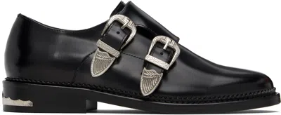 Toga Virilis Black Double Monkstraps